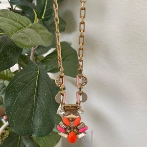 Stella & dot geo pop statement necklace